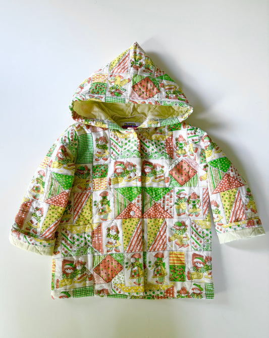 Kid’s Hooded Quilted Jacket